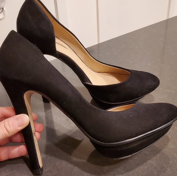 Zara Suede Heels - Picture 3 of 8